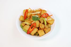 Garlic Fried Potatoes  at Bell Pepper in Waterford