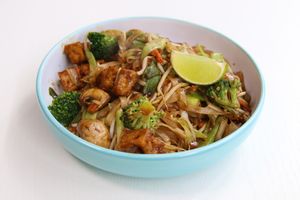 Vegan Pad Thai  at Bell Pepper in Waterford