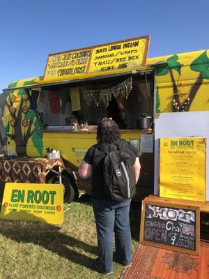 Stall  at En Root in South West London