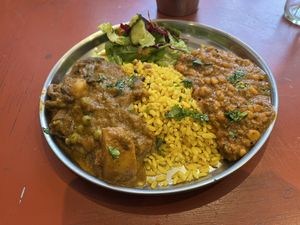 Lunch special. Delicious, filling, and only £7!  at En Root in South West London