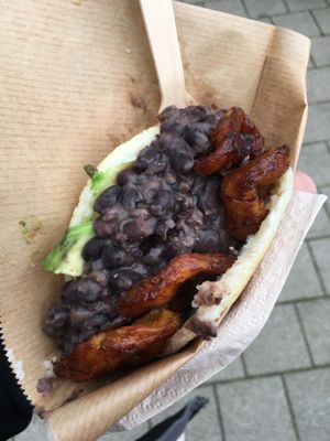 Classic Arepa at Mr. Plaenty in Amsterdam