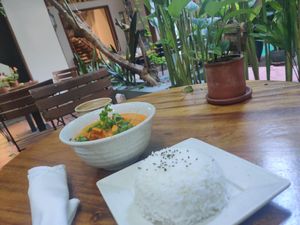 Khmer curry at Bong Bonlai at YK Art House in Phnom Penh