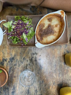 Moussaka   at Bong Bonlai at YK Art House in Phnom Penh