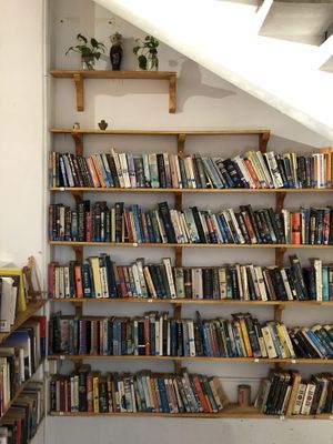 Books  at Bong Bonlai at YK Art House in Phnom Penh