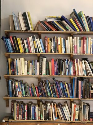 Books  at Bong Bonlai at YK Art House in Phnom Penh