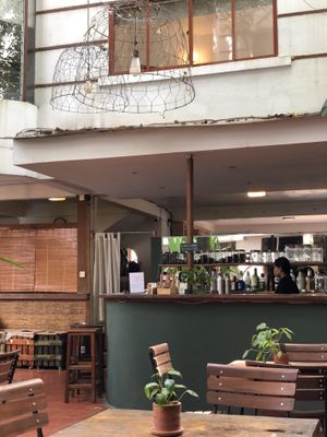 Counter  at Bong Bonlai at YK Art House in Phnom Penh