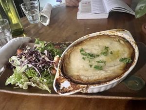 Moussaka   at Bong Bonlai at YK Art House in Phnom Penh