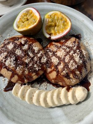 Pancakes   at Bong Bonlai at YK Art House in Phnom Penh