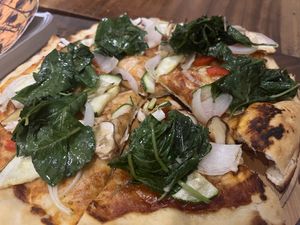 Pizza   at Bong Bonlai at YK Art House in Phnom Penh