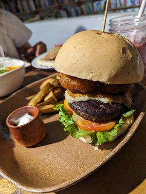 The Incredible Burger at Bong Bonlai at YK Art House in Phnom Penh