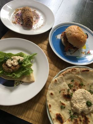 Sunday Brunch options  at Bong Bonlai at YK Art House in Phnom Penh