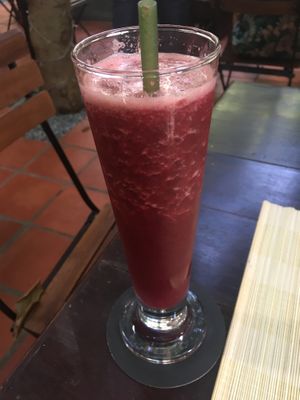 juice at Bong Bonlai at YK Art House in Phnom Penh
