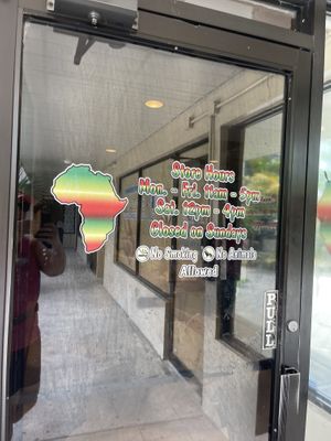 Entrance  at Vegetarian Creation Inc in St Croix