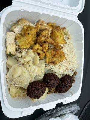 Todays delicious selection!  at Vegetarian Creation Inc in St Croix