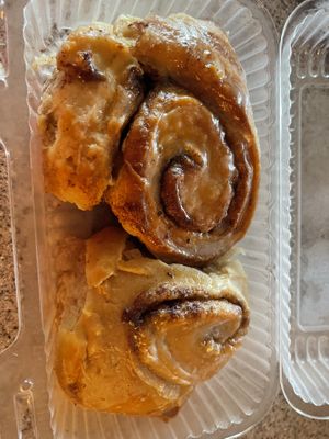 Cinnamon rolls  at Vegetarian Creation Inc in St Croix