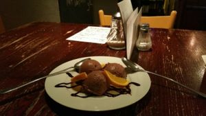 veganes Mousse au Chocolat  at Kult in Wurzburg