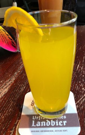 Gelbe Limo at Kult in Wurzburg