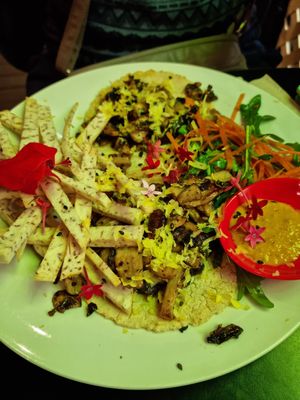 Vegan Tacos at La Fonda Latina in Kuranda