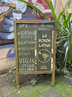 Daily specials   at La Fonda Latina in Kuranda