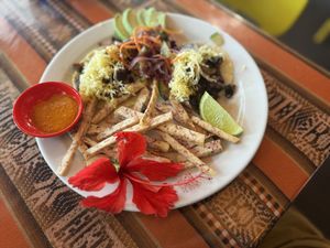 Vegan Tacos 🥰  at La Fonda Latina in Kuranda