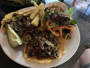 Vegan Tacos! at La Fonda Latina in Kuranda