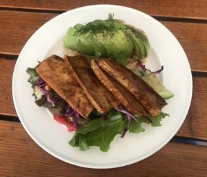 Vegan sandwich (tofu)  at Organic Smoothie Bowl & Cafe - Lazimpat in Kathmandu