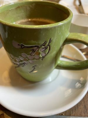 Americano with coconut milk  at Organic Smoothie Bowl & Cafe - Lazimpat in Kathmandu