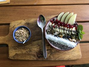 Pb bowl at Organic Smoothie Bowl & Cafe - Lazimpat in Kathmandu