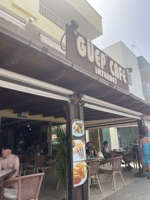   at Guep Cafe in Mallorca