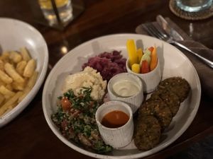 Falafel at Bella by Sage in Ubud