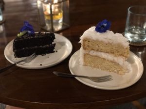 Oreo and Coconut cake at Bella by Sage in Ubud
