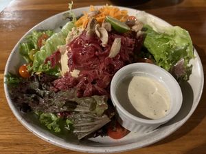 Small salad   at Bella by Sage in Ubud