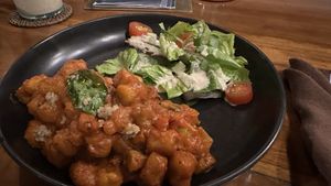 Vegan gnocchi (yum)  at Bella by Sage in Ubud