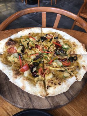 Pizza #Veganuary at Bella by Sage in Ubud
