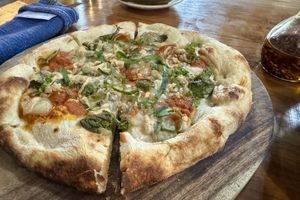 Trio pizza 😋  #Veganuary at Bella by Sage in Ubud