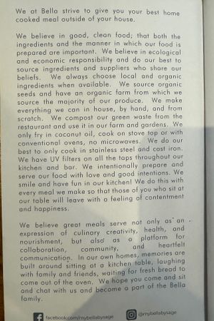 Bella’s vegan manifesto #Veganuary at Bella by Sage in Ubud