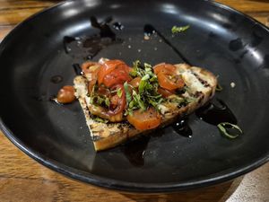 Bruschetta was tasty at Bella by Sage in Ubud