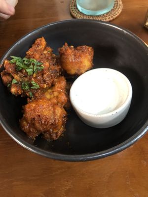 Cauli buffalo wings  at Bella by Sage in Ubud