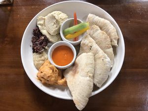 Meze plate at Bella by Sage in Ubud