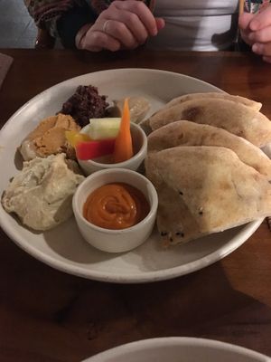 Mezze Plate at Bella by Sage in Ubud