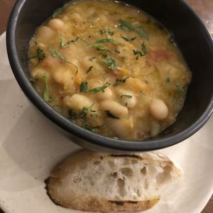 White beans soup small size at Bella by Sage in Ubud