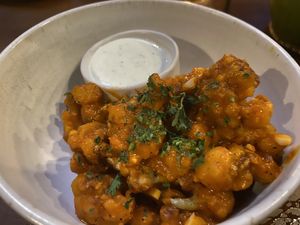 Cauliflower wings at Bella by Sage in Ubud