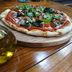 pizza at Bella by Sage in Ubud