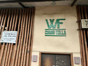 Outside of Wild Fern with for rent sign on the left at Wild Fern in Coron