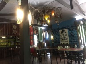 Sweet chandelier  at Wild Fern in Coron