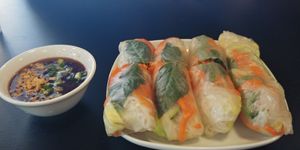 Salad rolls at Pho HouZ in Calgary
