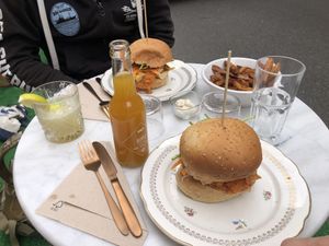 Burger africain  at Bloomy in Toulouse