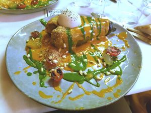 Roasted eggplant at Bloomy in Toulouse