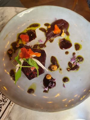 Beetroot and kohlrabi at Bloomy in Toulouse