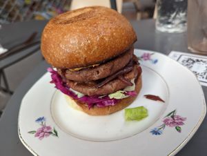 Burger at Bloomy in Toulouse